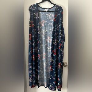 New with tags Lularoe Joy long vest, duster - size XL (18-20)